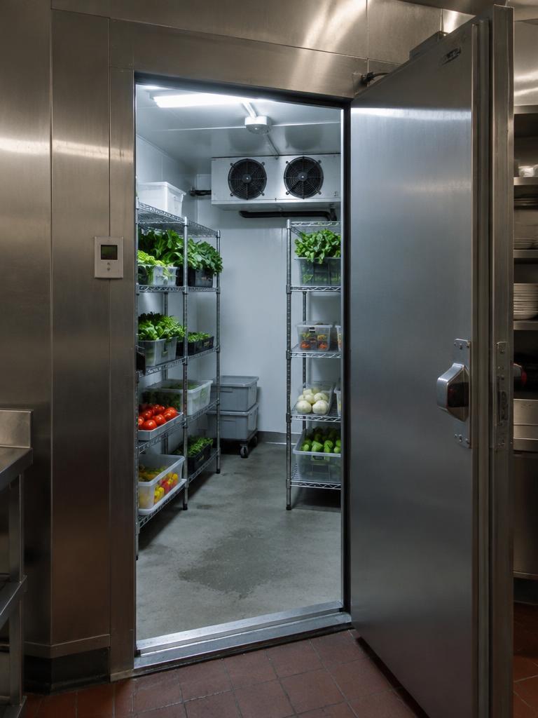 Commercial refrigeration equipment for a business